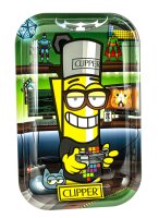 Fire Flow Rolling Tray "CM Geek" 25x18,5cm - Small