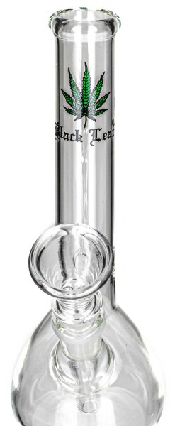 Glasbong Black Leaf H:18cm NS:14,5mm