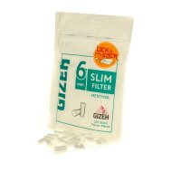 GIZEH Slim Filter Menthol - 6mm - 120Stk.
