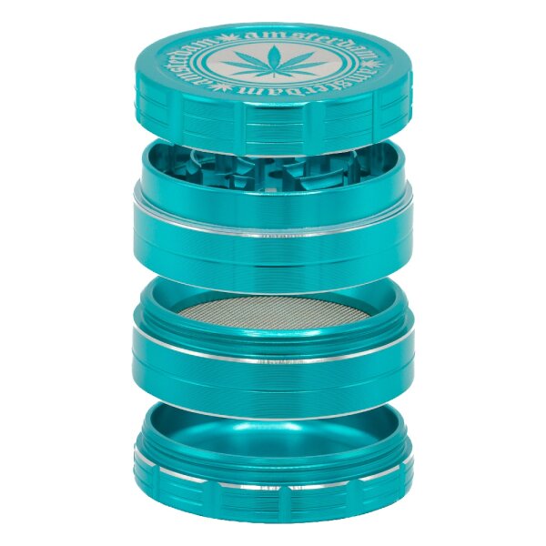 Grace Glass Amsterdam Pollinator Grinder - Türkis - D:50mm