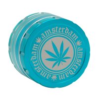Grace Glass Amsterdam Pollinator Grinder - Türkis - D:50mm