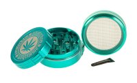 Grace Glass Amsterdam Pollinator Grinder - Türkis - D:50mm