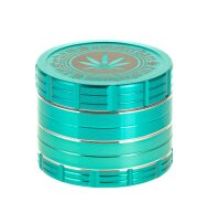 Grace Glass Amsterdam Pollinator Grinder - Türkis - D:50mm