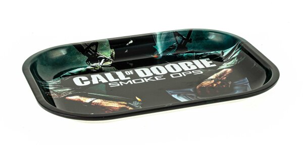 Rolling Tray "Call of Doobie" - 18x14x1cm - Mini