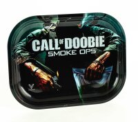 Rolling Tray "Call of Doobie" - 18x14x1cm - Mini