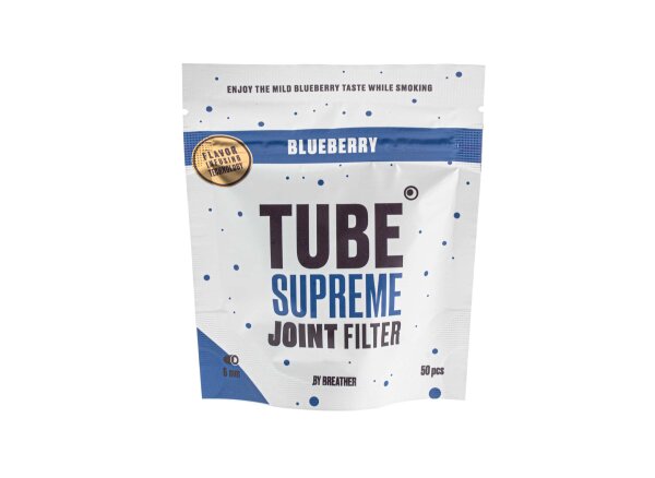Tube Flavor Filter - Blueberry - 6mm - 50 Stück