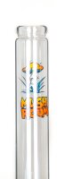 Mushroom Glasbong 14,5er - Bouncer Hangover - H:40cm D:50mm WS:3mm - mit Aufdruck
