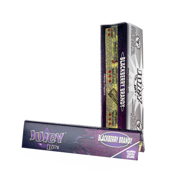 Juicy Jay´s - King Size Slim - Blackberry Brandy - 32 Blättchen