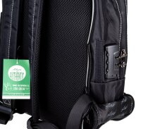 Purize - Aktivkohle Rucksack - Schwarz