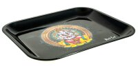 Black Leaf Rolling Tray "Ganesha" 34x27,5x2,7cm...