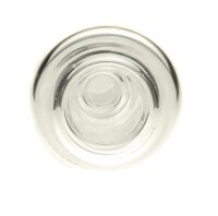 Plaisir Glaskopf 18,8er doppelwandig/farblos