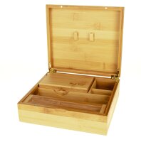 Black Leaf "Stoner Box II" aus Bambus 215x195x70mm