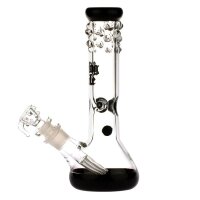 Thug Life Glasbong -29,2er auf 18,8er Black Frog - H:30cm...