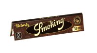 Smoking Brown - unbleached- King Size Slim - 33...