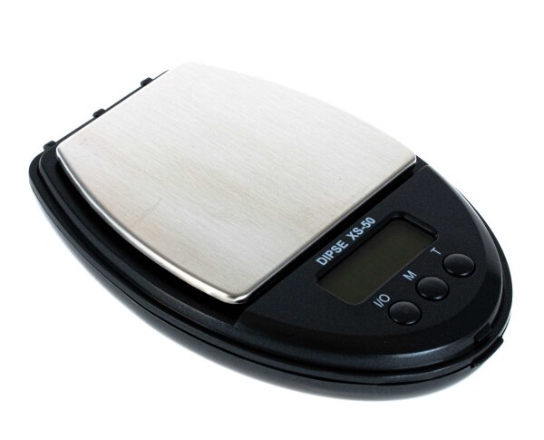 Dipse Digitalwaage XS-50 - 0,01g / 50g - Farbe: Schwarz