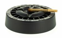 Aschenbecher "Roulette" Farbe: Schwarz - D:13,0cm