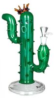 Black Leaf "Kaktus" Glasbong Krone H:28cm...