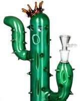 Black Leaf "Kaktus" Glasbong Krone H:28cm...