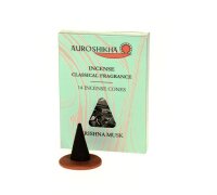 Räucherkegel Pack mit 14 Stk. - Krishna Musk