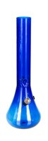Acrylbong Blau "Erlenmeyerkolben" mit Eis...