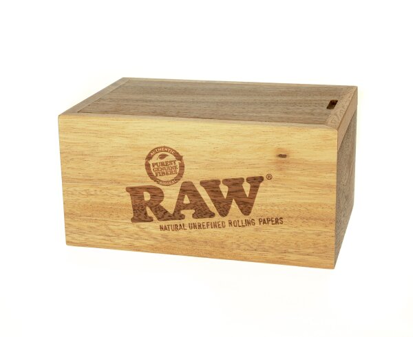 RAW Acacia  Slide Box Holz Box