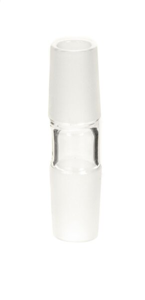 Glasadapter - 14,5er male auf 14,5er male - L: 5,5cm