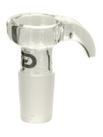 GraceGlas Glaskopf mit Griff - Klar NS:18.8