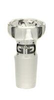 GraceGlas Glaskopf mit Griff - Klar NS:18.8