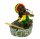 Rasta Aschenbecher "Rastaman mit Wanne" H:10,5cm