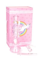 Glasbong Black Leaf Bitchbong 18,8er auf 14,5er - H:30cm...