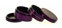 Black Leaf Pollinator Grinder 4tlg - "Gigant" D:90mm H:70mm - Lila
