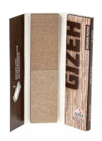 GIZEH Brown - King Size Slim - 34 Blättchen + 34...