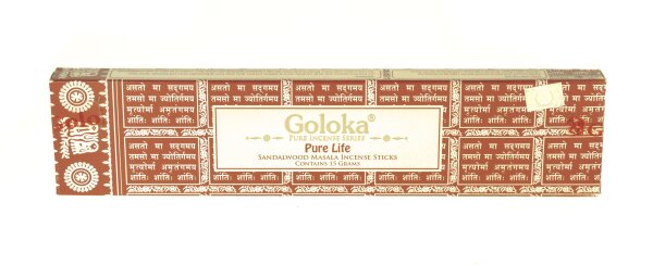 Räucherstäbchen - Goloka - Pure Life - Sandalwood Masala 15g Neuen LF finden AN