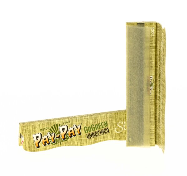Pay-Pay GoGreen - King Size Slim - 32 Blättchen