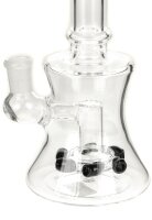 Black Leaf Öl Glasbong - Turbinen Percolator Schwarz...