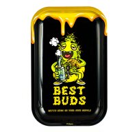 Rolling Tray "Best Buds Dab" 27,5x17,5x2cm - Small