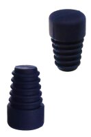 Heisenberg Universal Kicklochstopfen aus Silikon - Schwarz