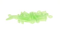 Reaktionsgefäß 1,5ml mit Deckel - 100er Pack - Transparent/Grün