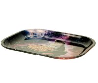 Rolling Tray "Dj Cat / Pussy Vinyl" - 18x14x1cm...