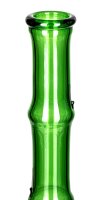 Black Leaf Glasbong "Panda" 18,8er/14,5er H:40cm D:40mm WS:5mm - Grün - Bambus Style