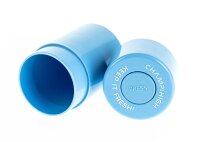 Champ High - Vakuum Dose H:10cm D:6cm - Hellblau