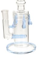 Black Leaf Öl Glasbong - Inline Percolator Lila...