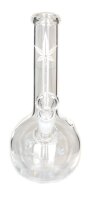 Mini Leaf Glasbong 12er - Bauch + Hanfblatt Sandgestrahlt...