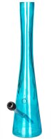 Hollandbong mit Kickloch - Hellblau - mit Schlauch - H:40cm