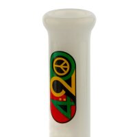 Glasbong"420" 14,5er H:20cm D:25mm WS:5mm - mit 420 Logo