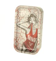 V Syndicate - Metalldose mit Rolling Tray im Deckel Mini...