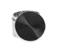 Alugrinder mit Polinator/Sieb CNC D:50mm  H:36mm - 4-part - Silber