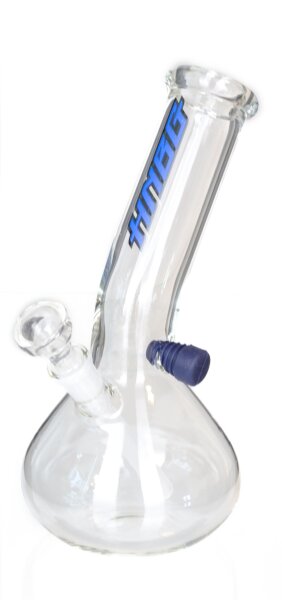 Heisenberg Glasbong 14,5er - Lady Killer - H:22cm D:38mm WS:3,5mm