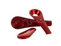 Purpfeife Spoon "GHODT" L:10cm - Rot