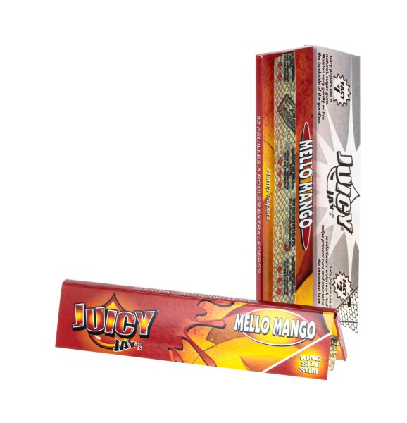 Juicy Jay´s - King Size Slim - Mello Mango - 32 Blättchen